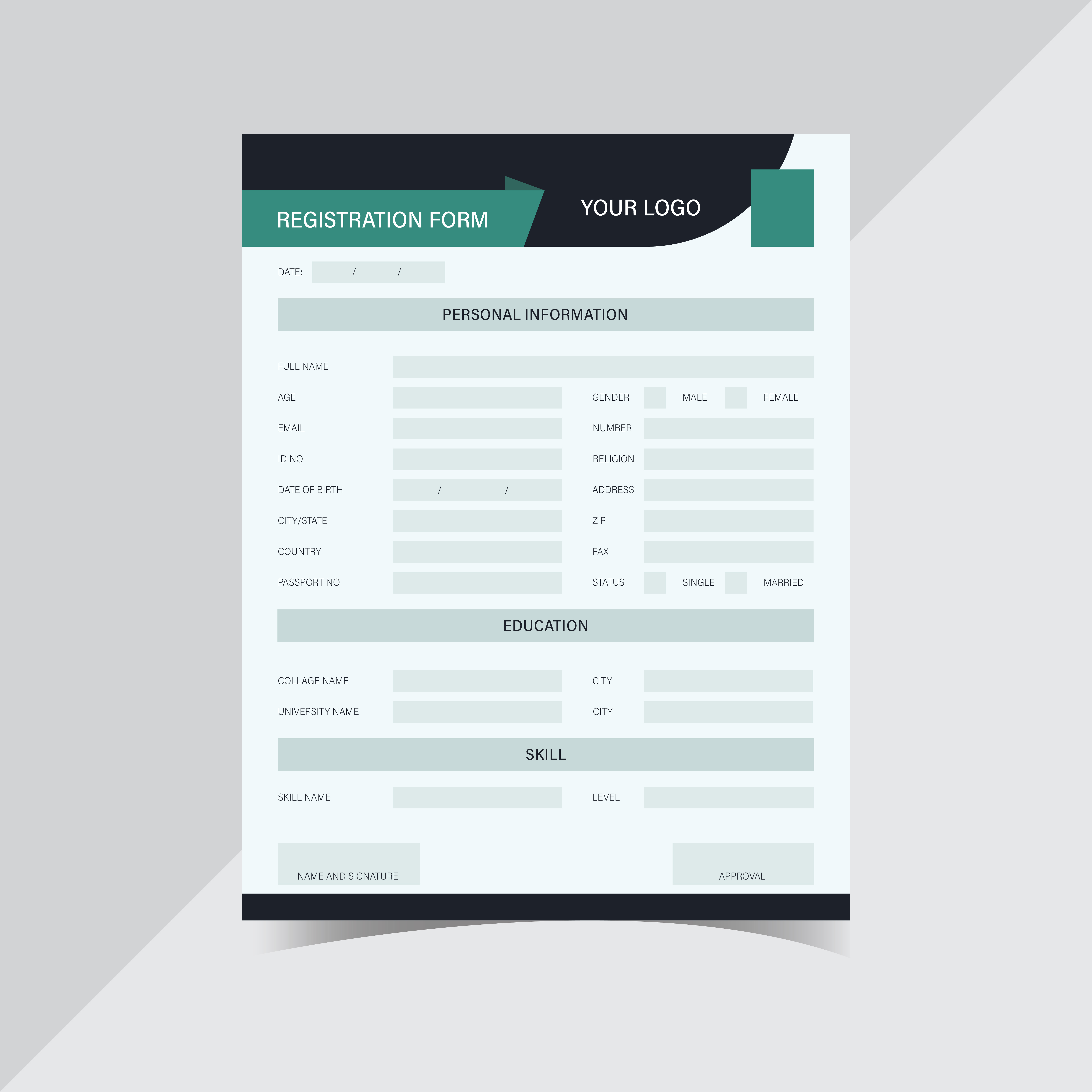 فاکتور مدرن شرکتی