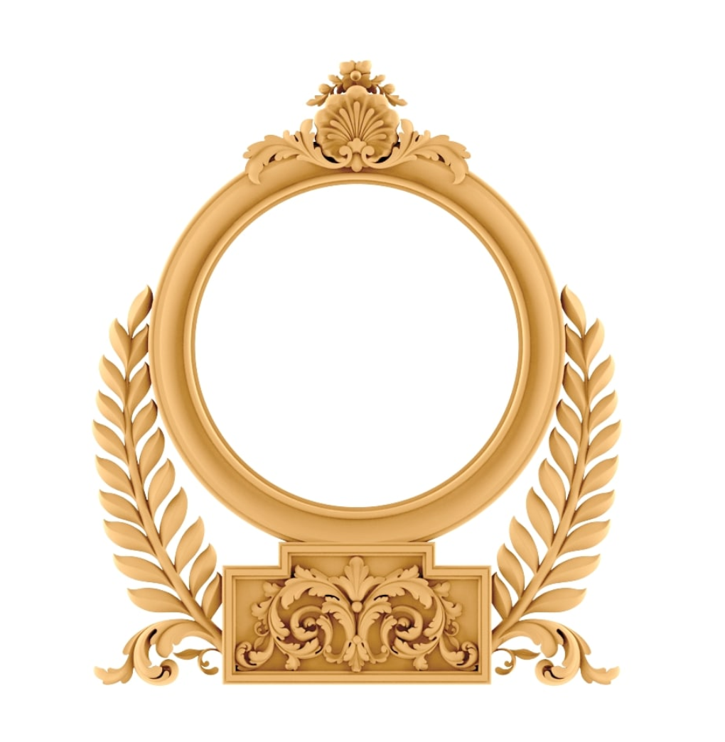 قاب آینه گرد