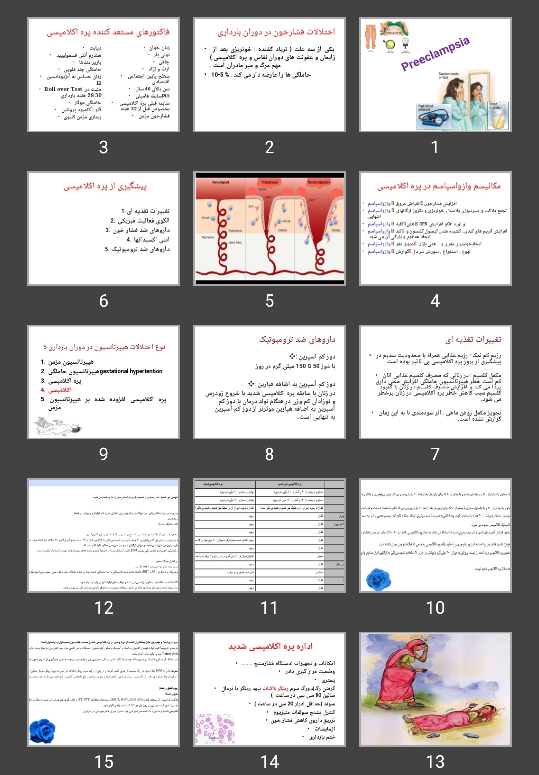 پاورپوینت پره اکلامپسی