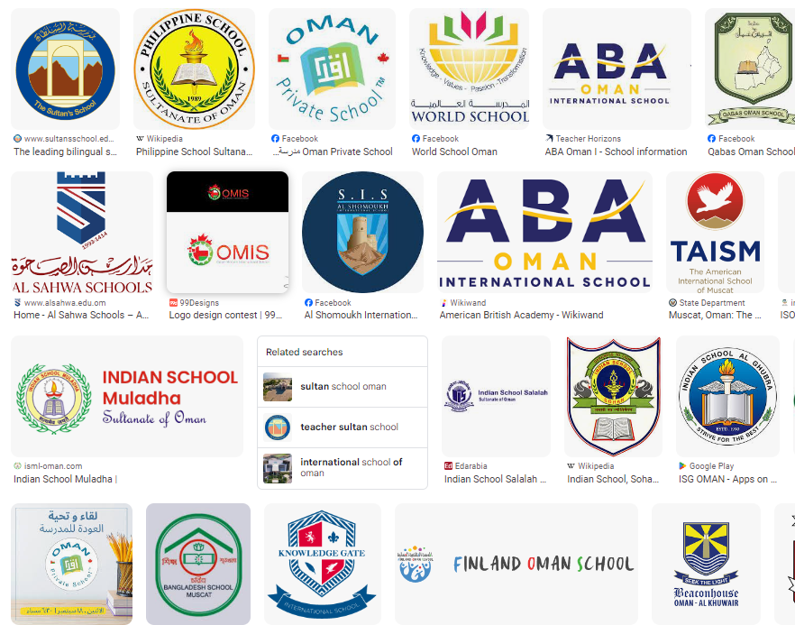 لیست مدارس بین المللی و دو زبانه کشور عمان
