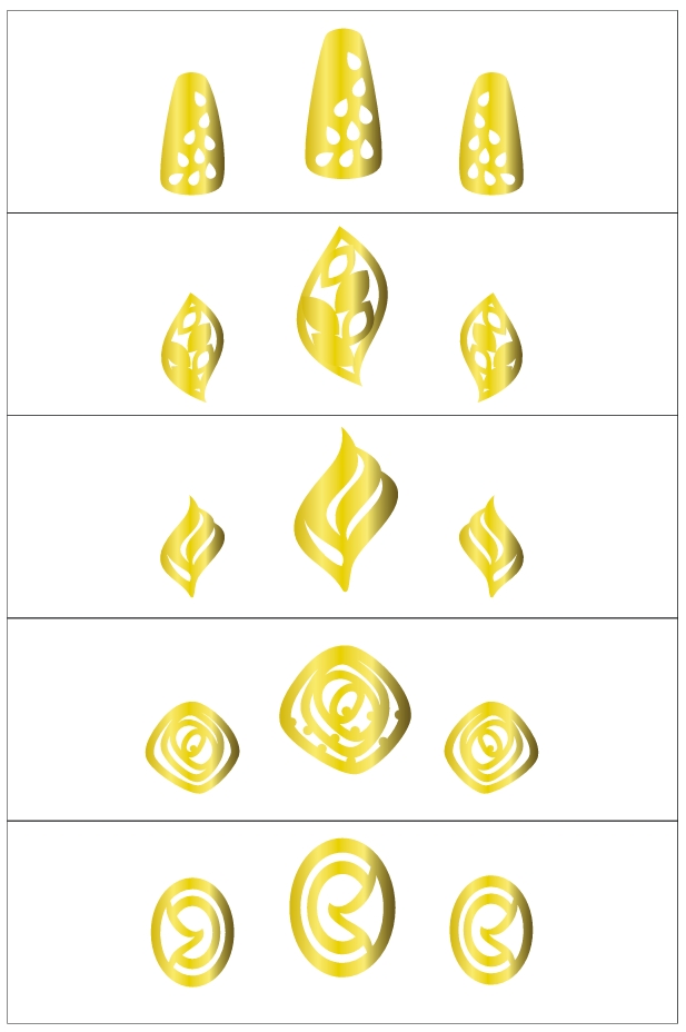 ست لیزری طلا پک 2