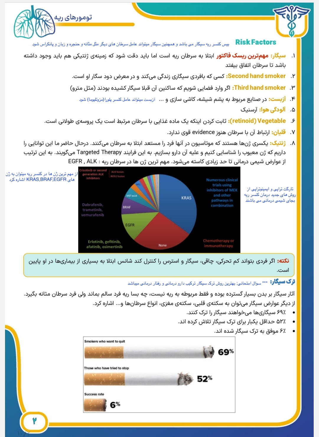 جزوه تومور‌های ریه