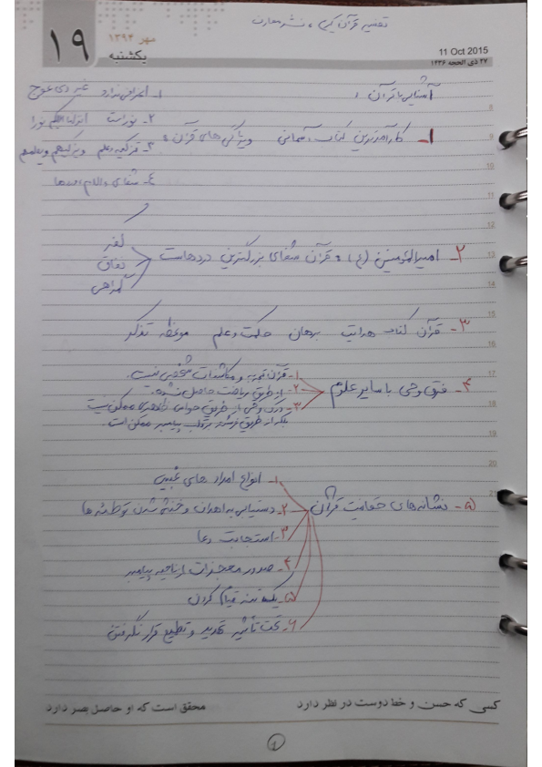 📝جزوه: تفسیر موضوعی قران          🖊استاد: صرام                (نسخه کامل)✅