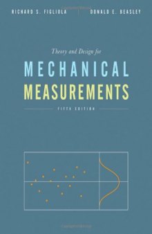 Theory and Design for Mechanical Measurements-کتاب انگلیسی
