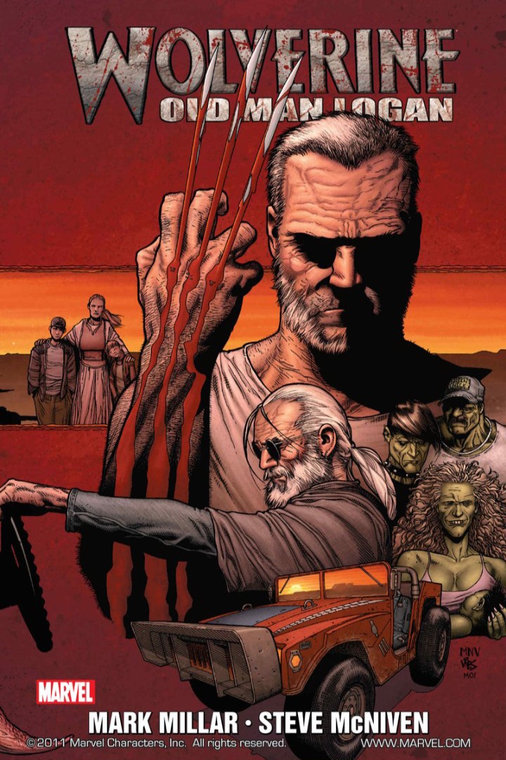 کمیک بوک Wolverine old man logan  / mark Miller / اورجینال