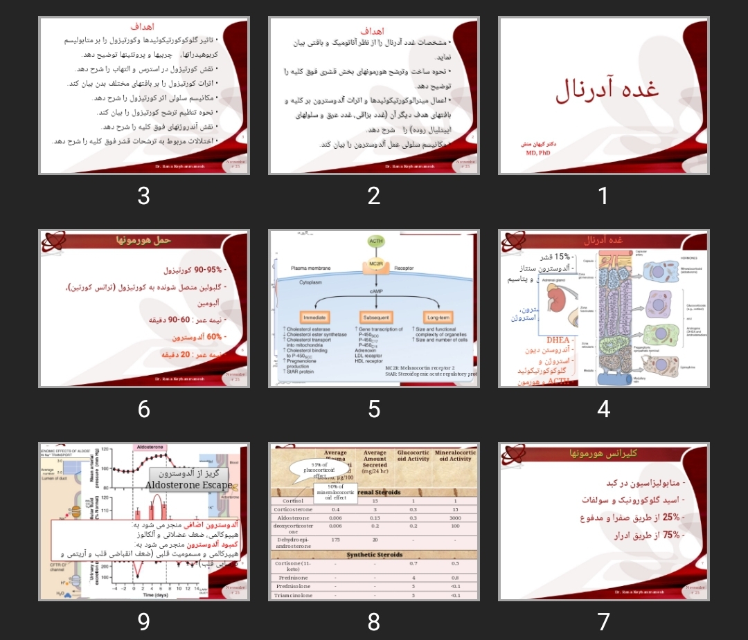 پاورپوینت غده آدرنال