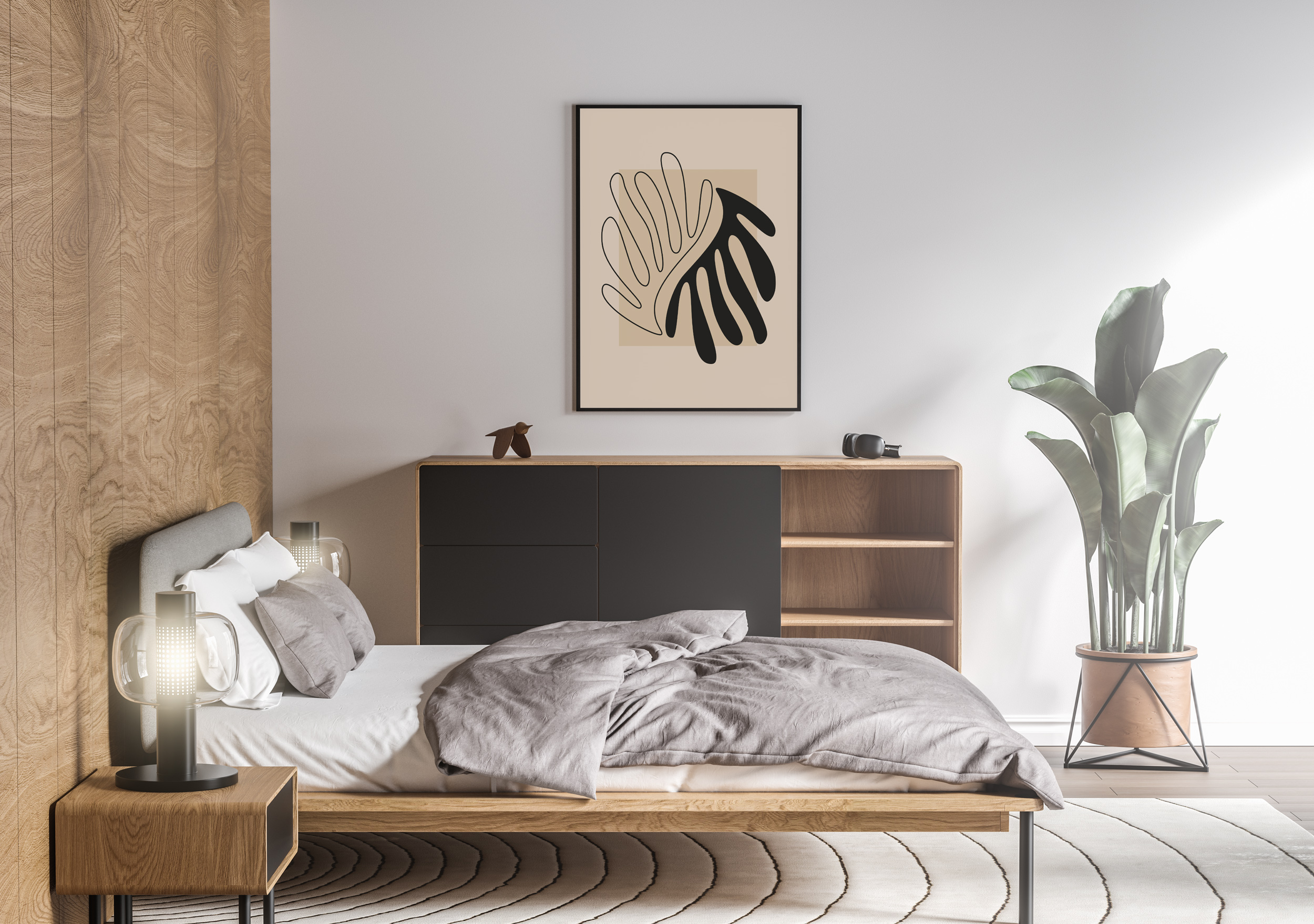 طرح تابلو مینیمال Art_P014