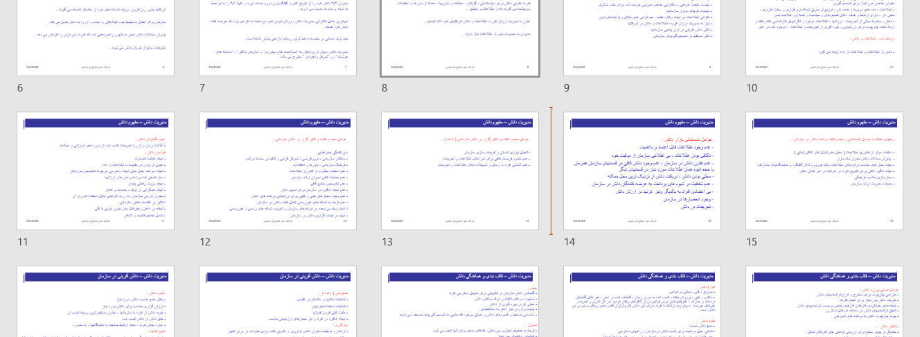 مدیریت دانش