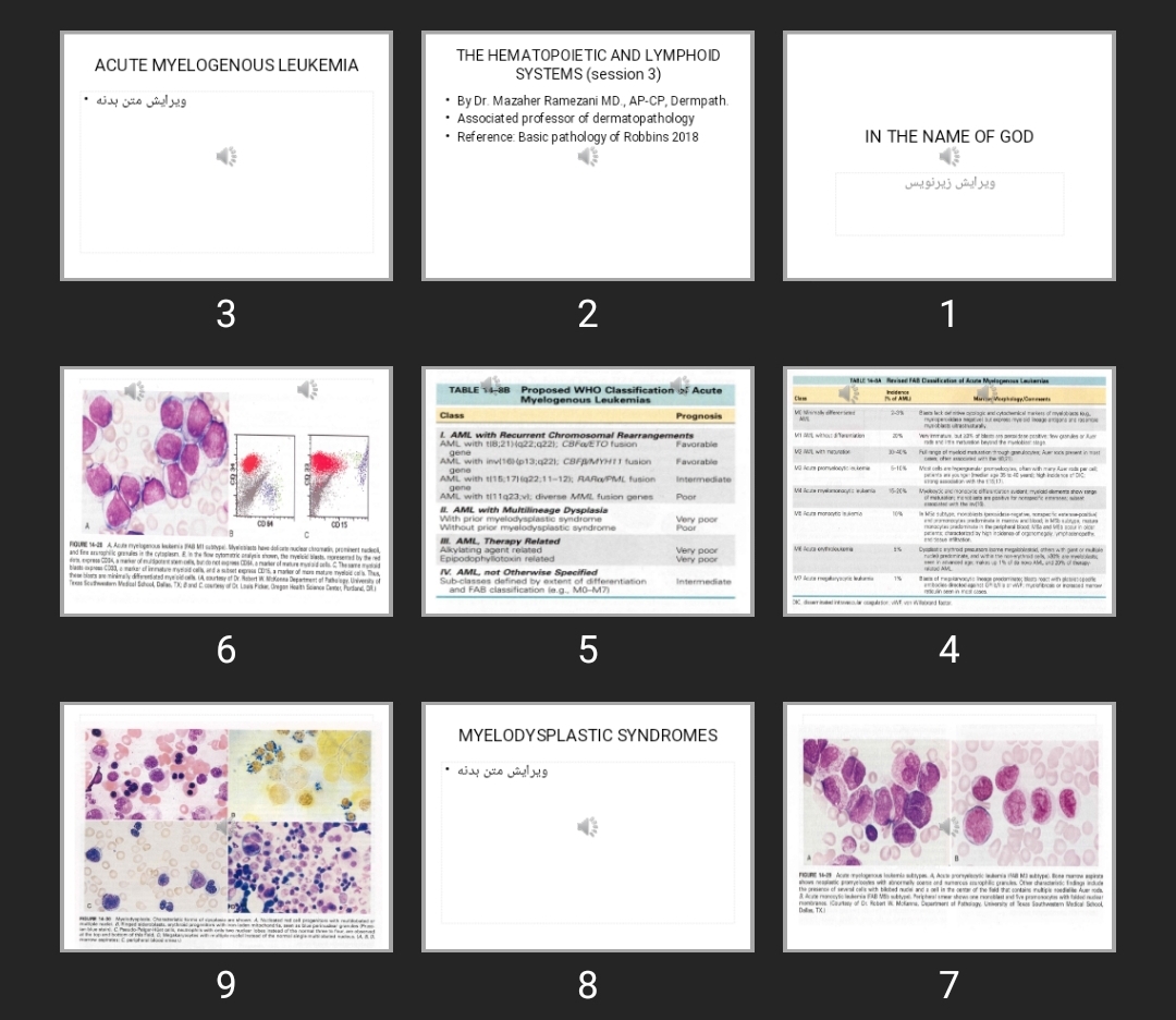 پاورپوینت THE HEMATOPOIETIC AND LYMPHOID SYSTEMS