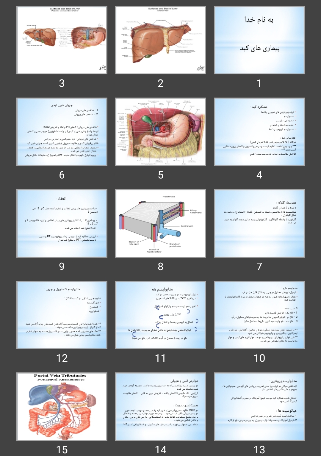 پاورپوینت بیماری های کبد