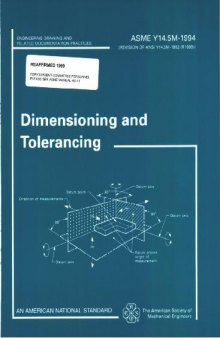 ASME Y14 5M- Dimensioning and Tolerancing-کتاب انگلیسی