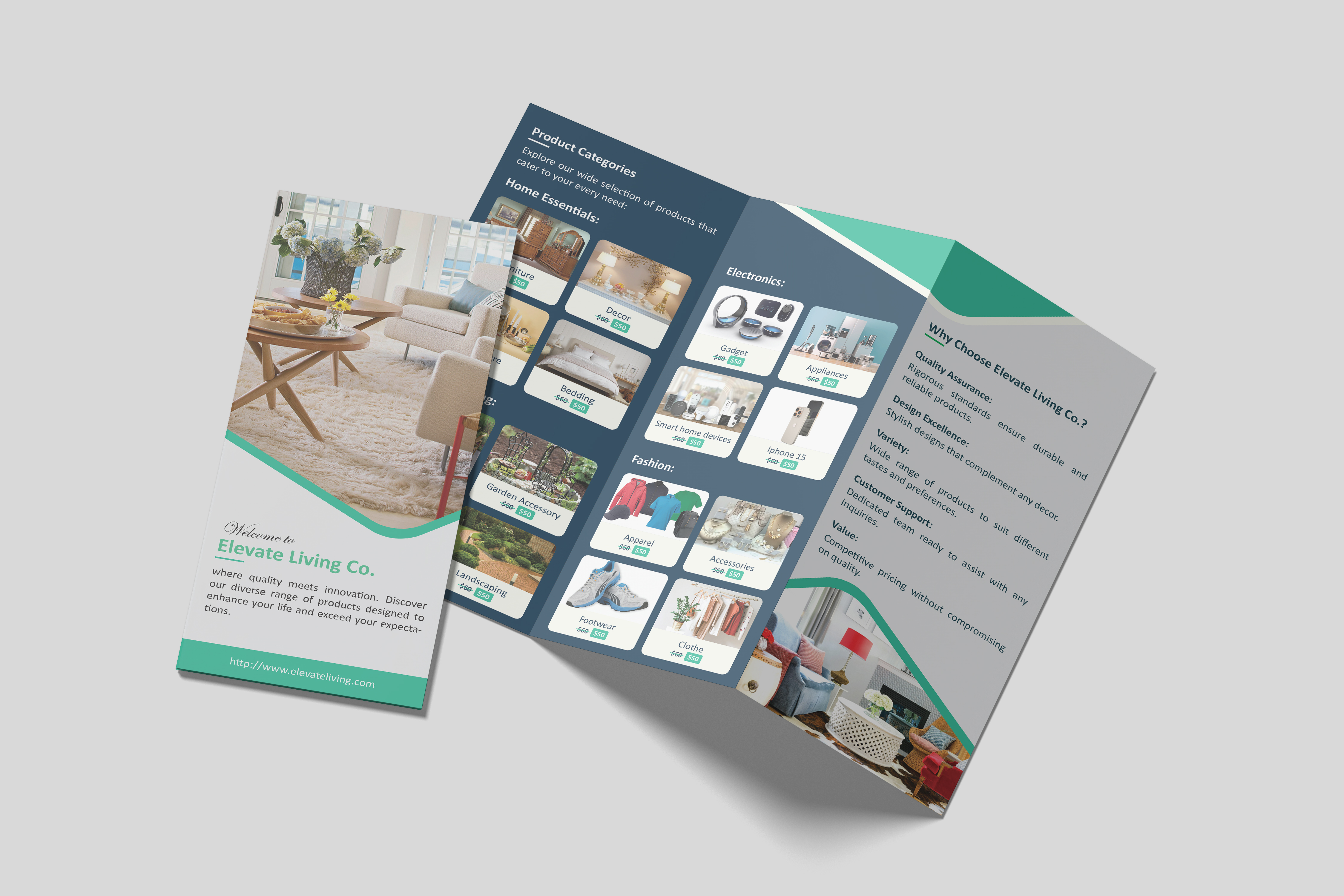 کاتالوگ شرکتی زیبا با فرمت eps