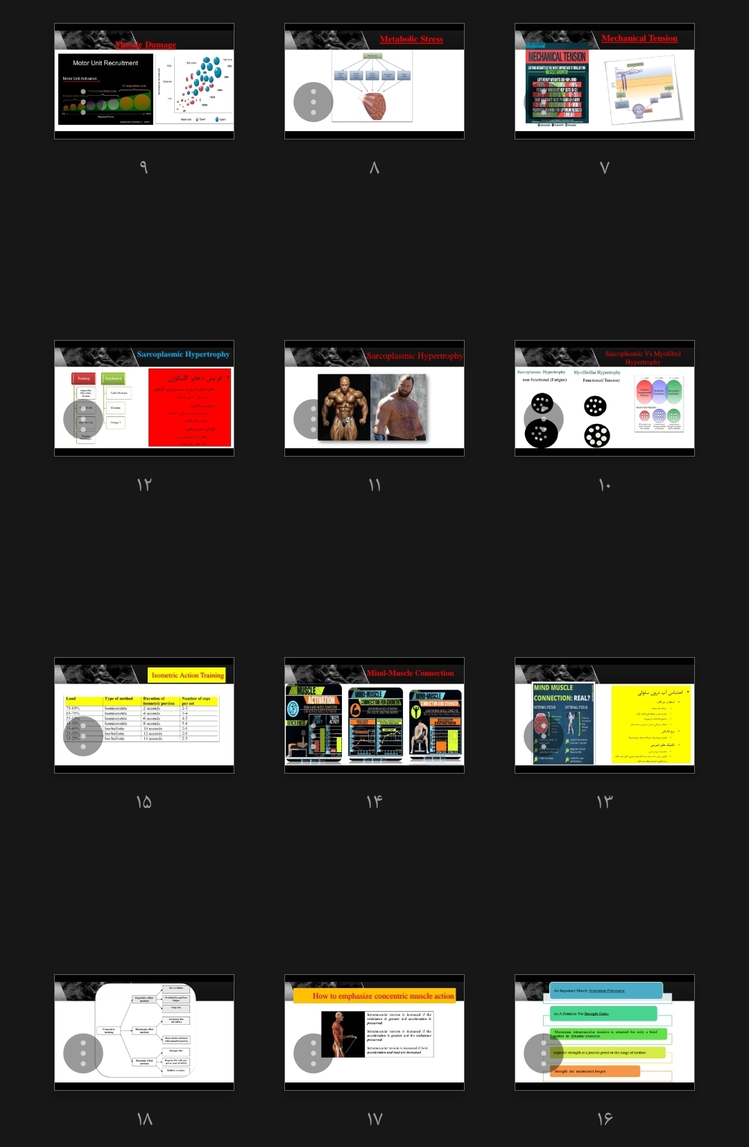 جزوه راهنمای جامع برنامه‌نویسی پیشرفته بدنسازی