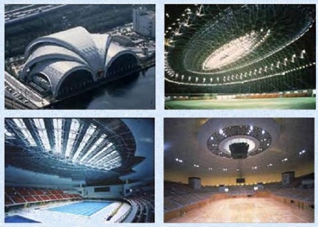 پاورپوینت بررسی فناوری های نوین و كاربرد سازه های فضاكار در طراحی و اجرای فضاهای ورزشی