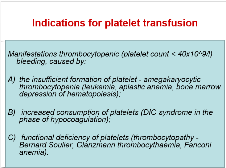 Presentation About Blood Transfusion