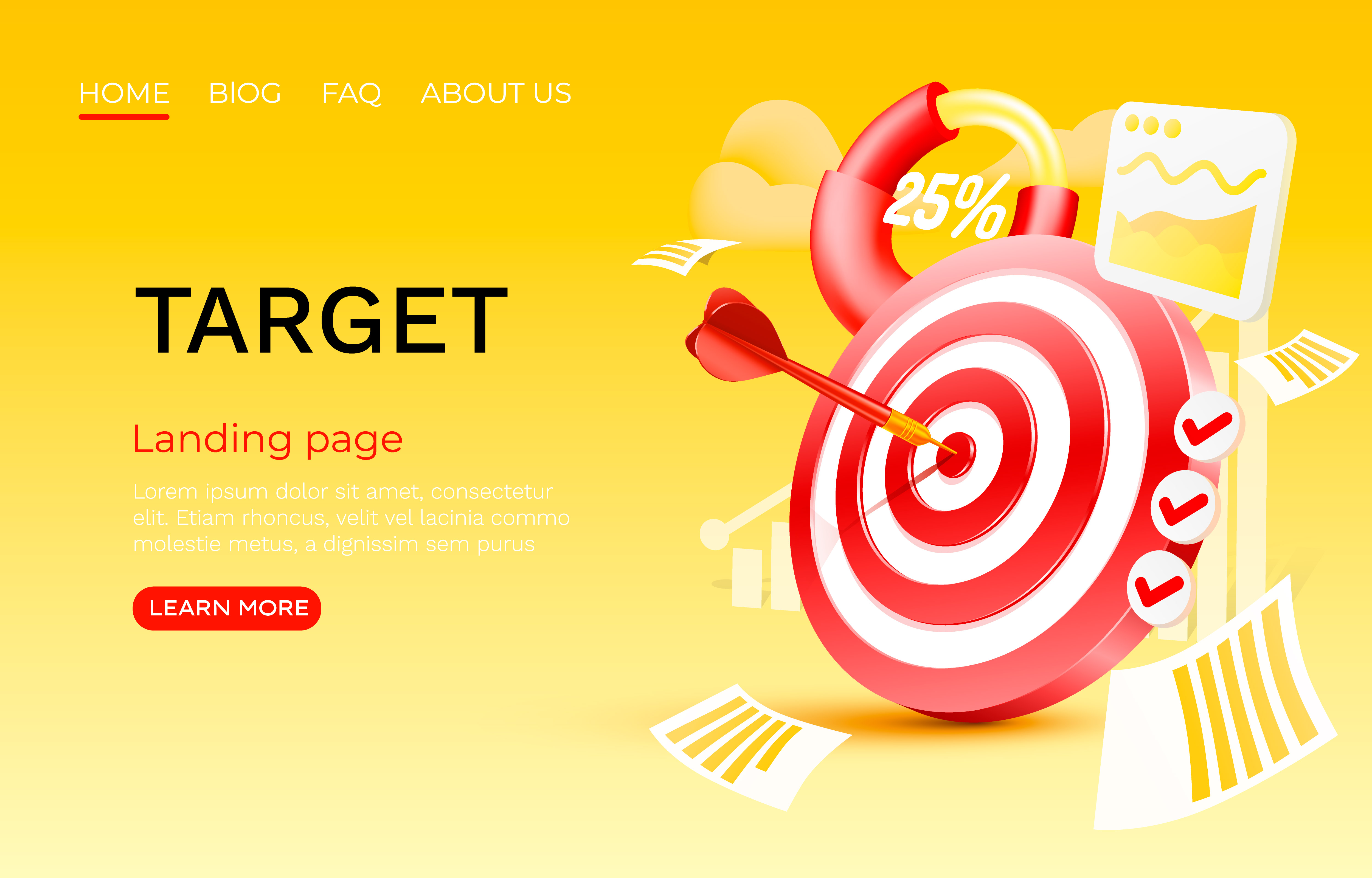 لندینگ پیج برای استارتاپ