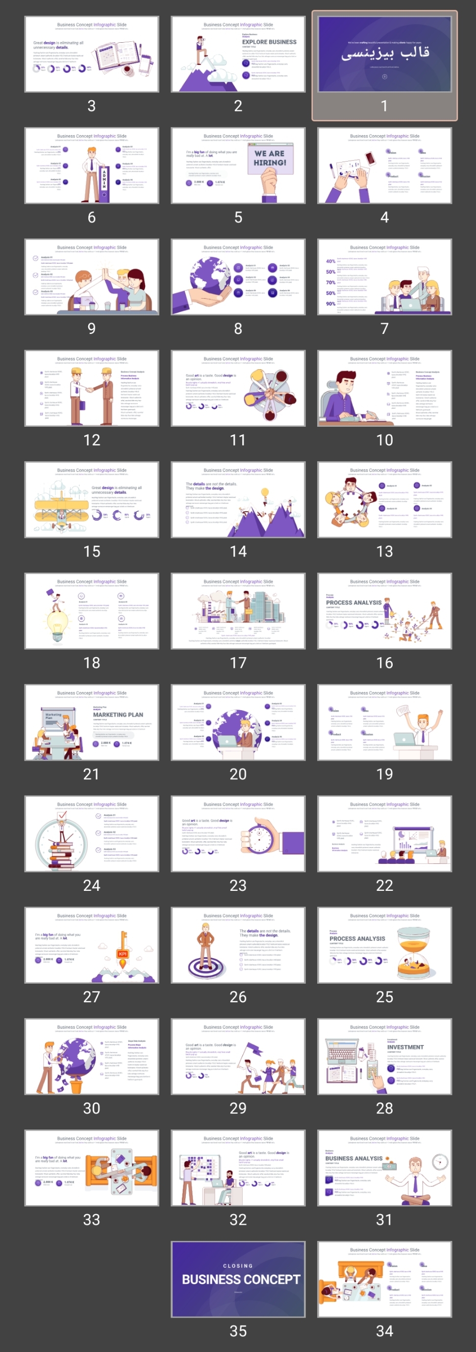 قالب پاورپوینت ارائه بیزینسی