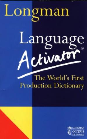 Longman Language Activator-کتاب انگلیسی