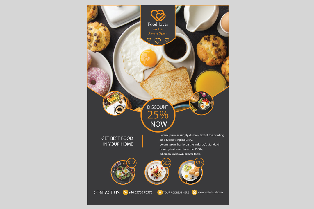 طرح لایه باز تراکت یا فلایر و پوستر تبلیغاتی برای تمام مشاغل و خدمات شماره 11