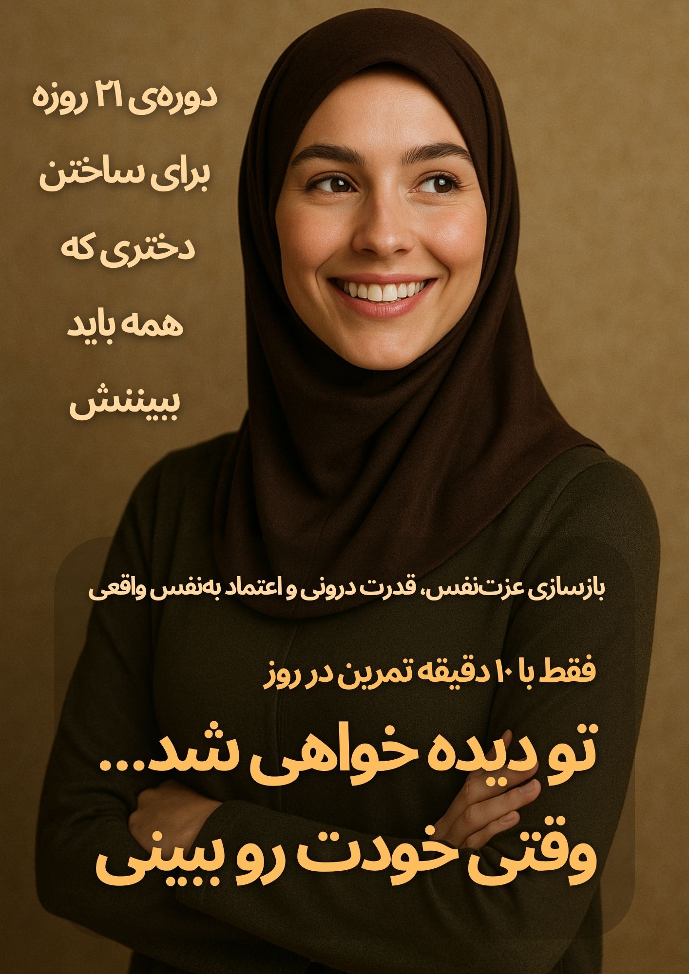 دوره‌ی ۲۱ روزه برای ساختن دختری که همه باید ببیننش