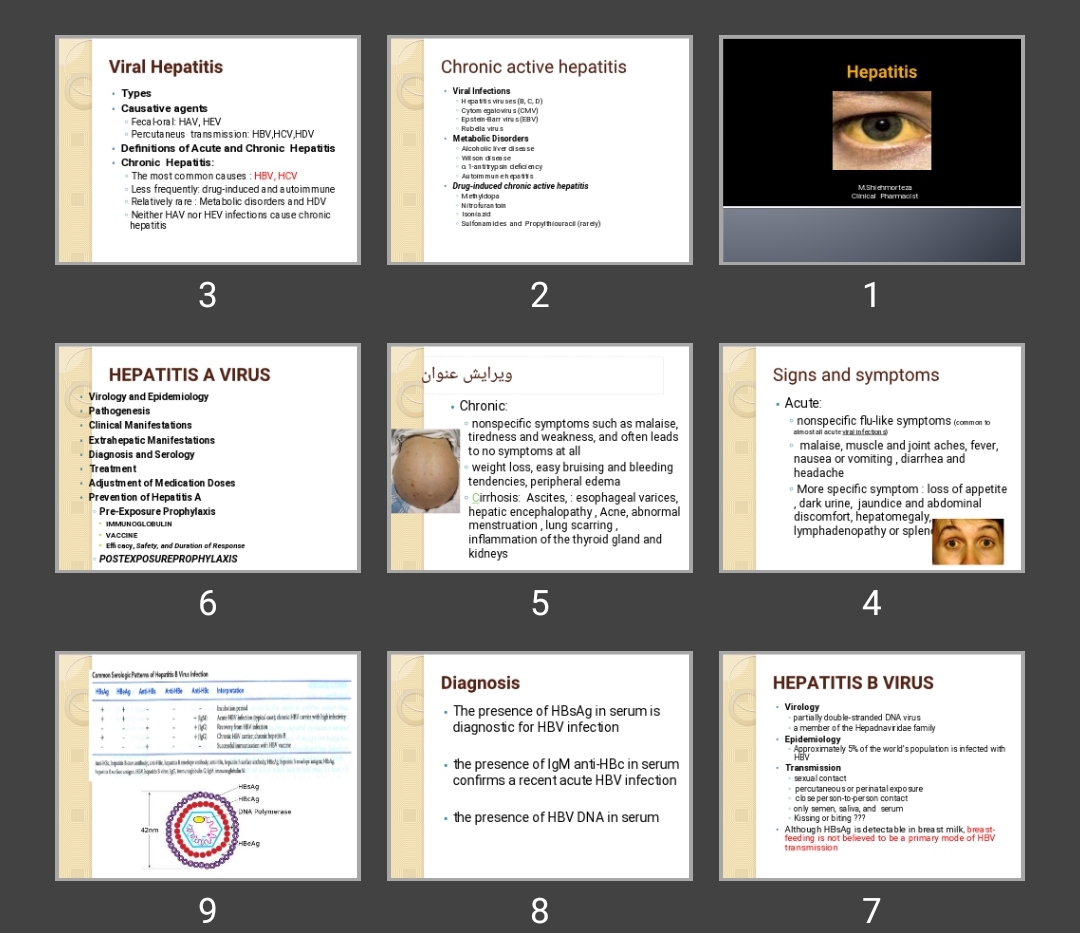 پاورپوینت Hepatitis