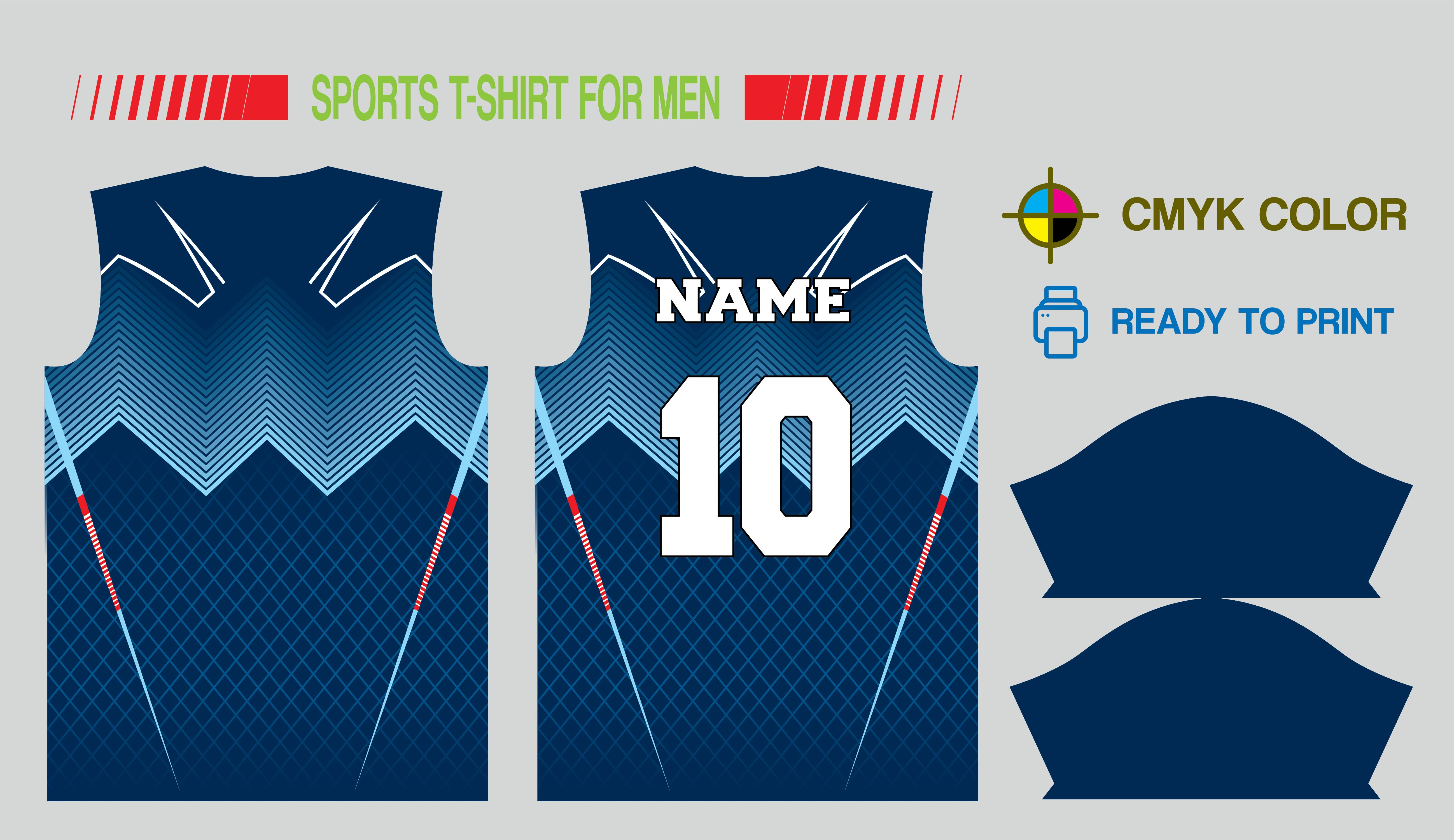 دانلود وکتور لباس ورزشی با فرمت eps