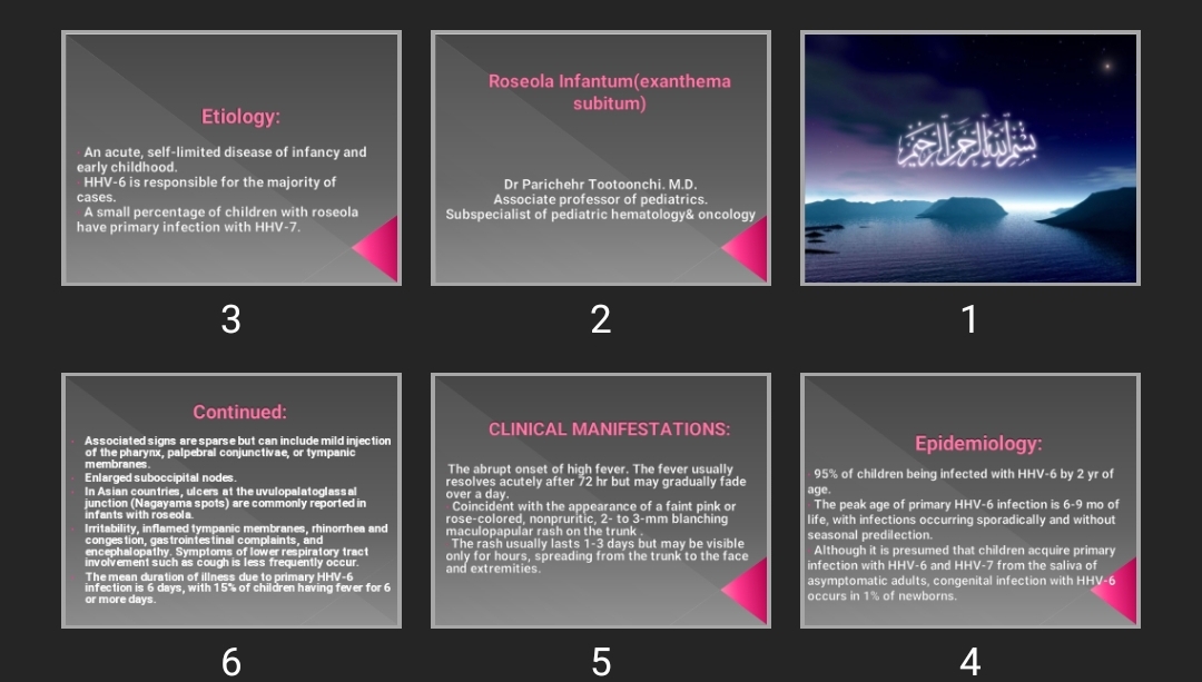 پاورپوینت Roseola